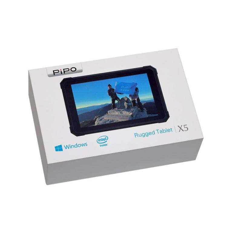 PiPo X5 8 inch IP67 Rugged Tablet PC, 6GB+128GB, Windows11 Intel Celeron N4120 Quad Core, US Plug