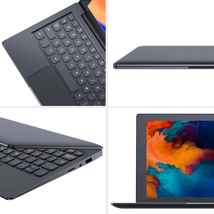 S7 mini 10.1 inch Laptop, 6GB+128GB, Windows 10 OS, Intel Celeron N4120 Quad Core CPU 1.1-2.6Ghz, Support & Bluetooth & WiFi & HDMI, US Plug(Black)