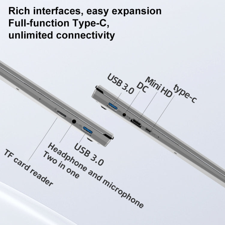 Jumper EZbook S7 Max 16 inch Laptop, 16GB+128GB+512GB, Windows 11 Intel Alder Lake N95 Quad Core, US Plug