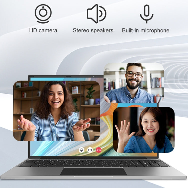 Jumper EZbook S7 Max 16 inch Laptop, 16GB+128GB+512GB, Windows 11 Intel Alder Lake N95 Quad Core, EU Plug