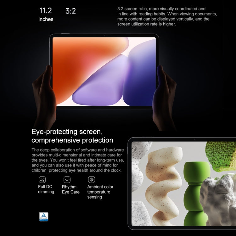 Xiaomi Pad 7 Pro 11.2 inch Soft Light Screen, 8GB+256GB, HyperOS 2 Qualcomm Snapdragon 8s Gen3 Octa Core