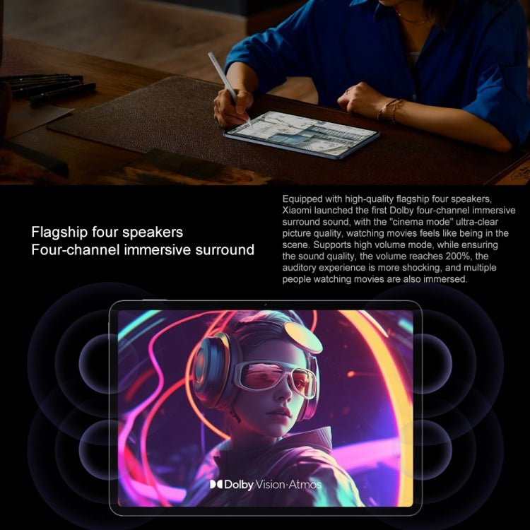 Xiaomi Pad 7 Pro 11.2 inch, 12GB+256GB, HyperOS 2 Qualcomm Snapdragon 8s Gen3 Octa Core