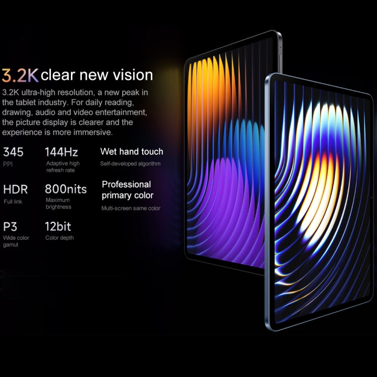Xiaomi Pad 7 Pro 11.2 inch, 12GB+512GB, HyperOS 2 Qualcomm Snapdragon 8s Gen3 Octa Core