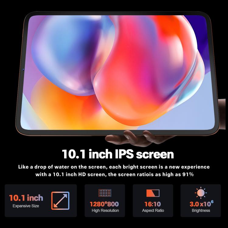 S26 Ultra 10.1 inch WiFi Tablet PC, 3GB+32GB, Android 10 MTK6750 Octa Core, EU Plug