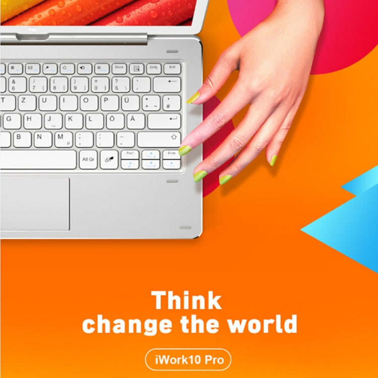 ALLDOCUBE iWork10 Pro Tablet, 10.1 inch, 4GB+64GB, Windows 10 + Android 5.1 Dual System, Intel Atom X5-Z8350 Quad-core Up to 1.44-1.92GHz, Without Keyboard, Support TF Card & Bluetooth & WiFi & OTG, EU Plug(White + Silver)
