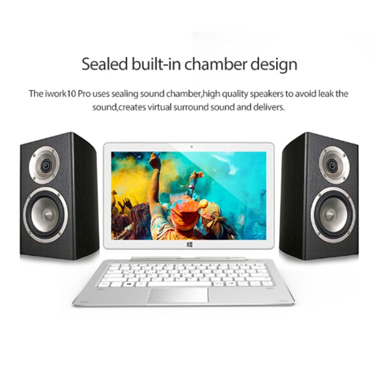 ALLDOCUBE iWork10 Pro Tablet, 10.1 inch, 2GB+32GB, Windows 10 System, Intel Atom X5-Z8350 Quad-core Up to 1.44-1.92GHz, Support TF Card & Bluetooth & WiFi & OTG, EU Plug(White + Silver)
