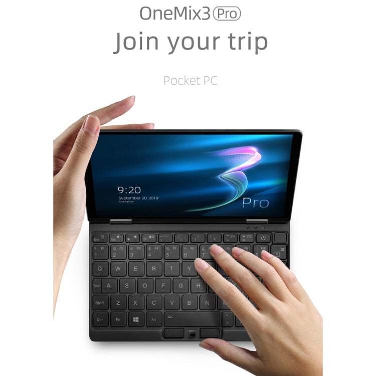 ONE-NETBOOK OneMix3 Pro Laptop, 8.4 inch, 16GB+512GB, Windows 10 Home, Intel CoRE I5 10210Y, Support Dual Band WiFi & Bluetooth & Fingerprint Unlock