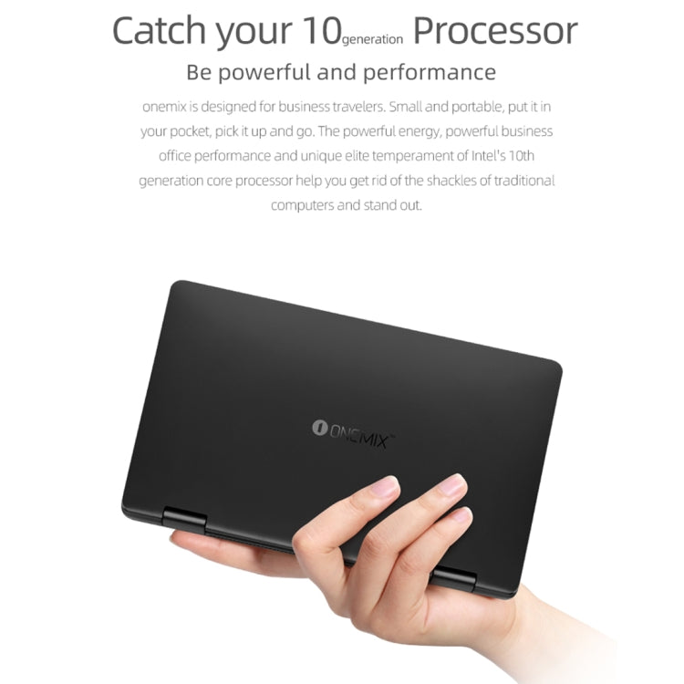 ONE-NETBOOK OneMix3 Pro Laptop, 8.4 inch, 16GB+512GB, Windows 10 Home, Intel CoRE I5 10210Y, Support Dual Band WiFi & Bluetooth & Fingerprint Unlock