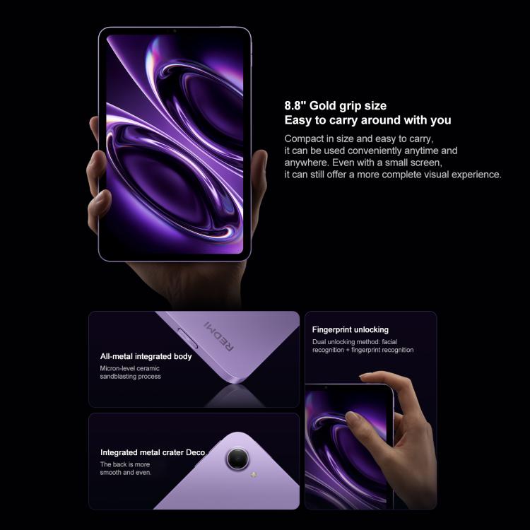 REDMI K Pad 2 8.8 inch, 12GB+256GB, HyperOS 3, MediaTek Dimensity 9500 Octa Core CPU