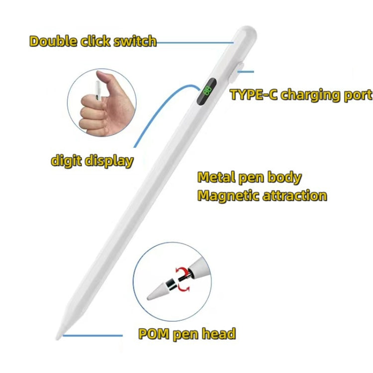 Universal USB-C / Type-C Port Stylus Pen with Digital Display Screen