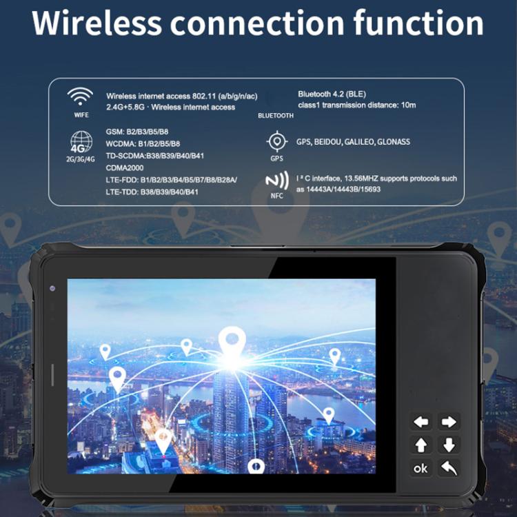 CENAVA A80PT IP68 Rugged Tablet PC, 4GB+64GB, 8 inch Android 11 OS MT6771 Octa Core, 4G Network, US Plug