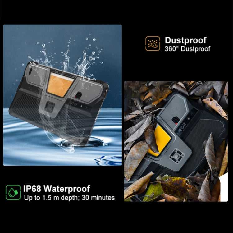 [HK Warehouse] Unihertz 8849 Tank Pad Rugged Tablet PC & Projector, 16GB+512GB, 10.95 inch Android 14 Dimensity 8200 Octa Core 5G Network, EU Plug  - Black