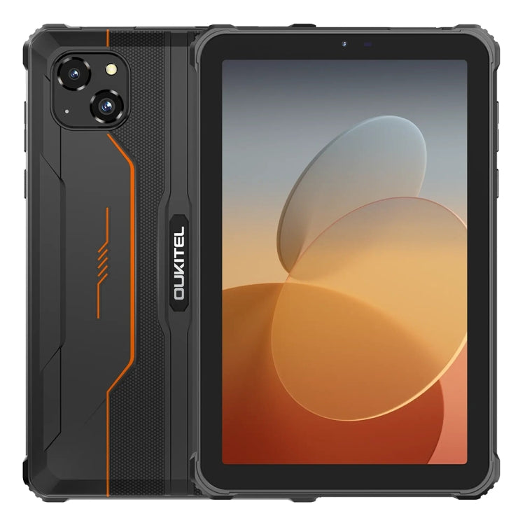 [HK Warehouse] OUKITEL RT3 Pro 4G Network IP68/IP69K Rugged Tablet, 4GB+128GB, 8.0 inch Android 14 MediaTek G81 Octa-Core Support Dual SIM, EU Plug