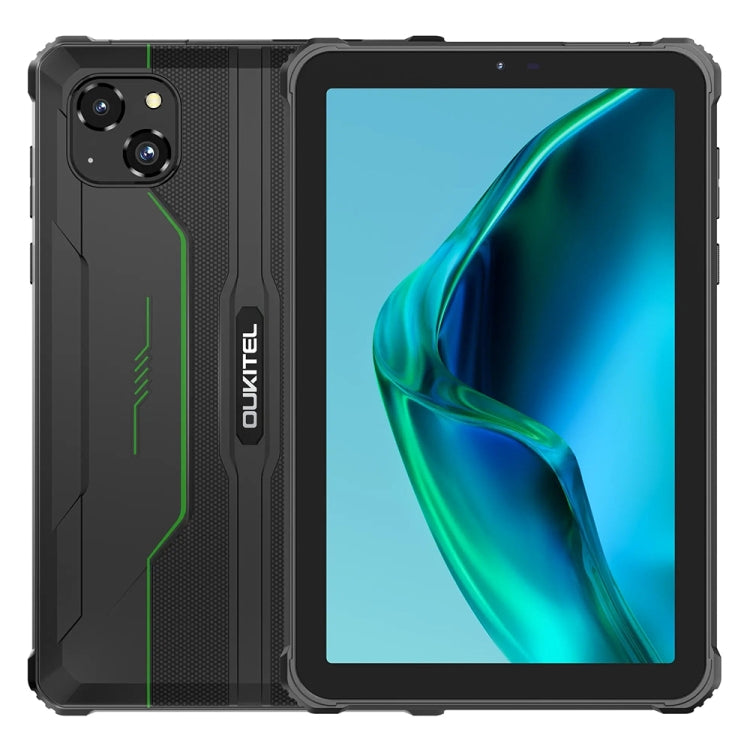 [HK Warehouse] OUKITEL RT3 Pro 4G Network IP68/IP69K Rugged Tablet, 4GB+128GB, 8.0 inch Android 14 MediaTek G81 Octa-Core Support Dual SIM, EU Plug