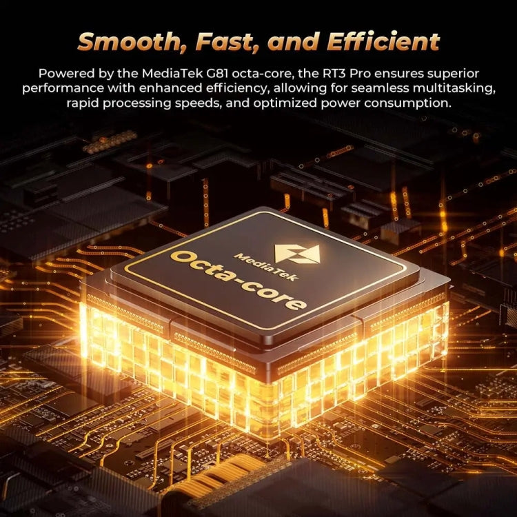 [HK Warehouse] OUKITEL RT3 Pro 4G Network IP68/IP69K Rugged Tablet, 4GB+128GB, 8.0 inch Android 14 MediaTek G81 Octa-Core Support Dual SIM, EU Plug