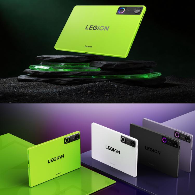 Lenovo LEGION Y700 Gen5 2026 Football Limited Ed. 8.8 inch AI Gaming WIFI Tablet, 12GB+256GB, Android 16, Qualcomm Snapdragon 8 Elite Gen5, US Plug - Green