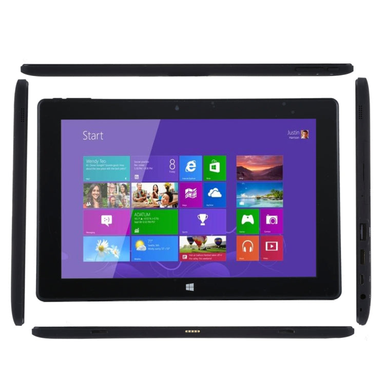 Windows 10 Tablet PC, 10.1 inch, 2GB+128GB, Windows 10 Intel Baytrail-T Z3735F Quad Core Up to 1.33-1.83GHz, With Keyboard, Support TF Card & Bluetooth & WiFi & HDMI