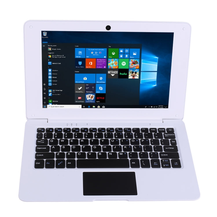 N4020 10.1 inch Laptop, 6GB+128GB, Windows 10 OS, Intel Celeron N4020 Dual Core CPU 1.1-2.8Ghz, Support & Bluetooth & WiFi & HDMI, EU Plug