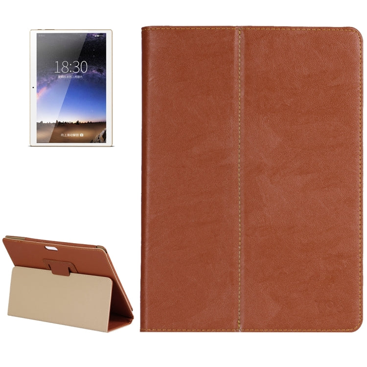 For ONDA  V96 Octa-core / V96 3G Calling Tablet(WMC0006/WMC0667J) Horizontal Flip Leather Case with Holder(Brown)