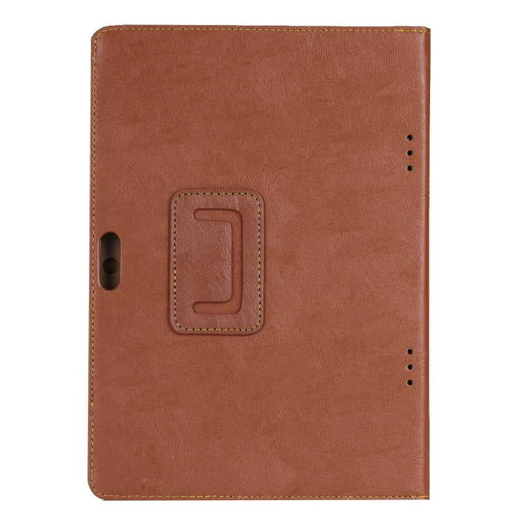 For ONDA  V96 Octa-core / V96 3G Calling Tablet(WMC0006/WMC0667J) Horizontal Flip Leather Case with Holder(Brown)