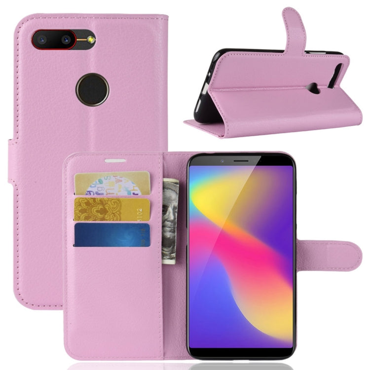 Litchi Texture Horizontal Flip Leather Case for ZTE Nubia V18 & N3 , with Wallet & Holder & Card Slots