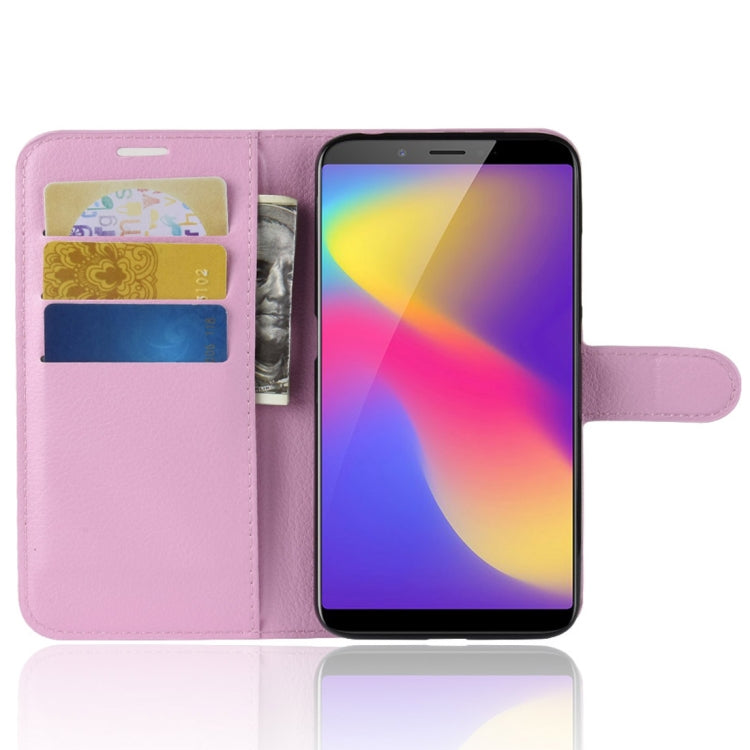 Litchi Texture Horizontal Flip Leather Case for ZTE Nubia V18 & N3 , with Wallet & Holder & Card Slots