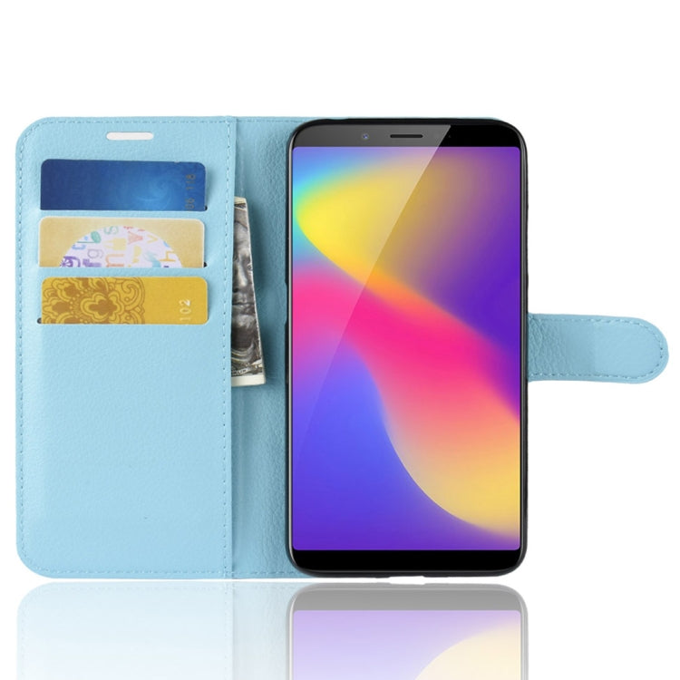 Litchi Texture Horizontal Flip Leather Case for ZTE Nubia V18 & N3 , with Wallet & Holder & Card Slots