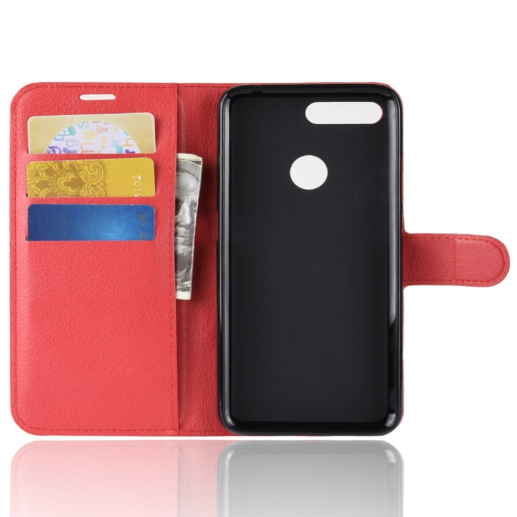 Litchi Texture Horizontal Flip Leather Case for ZTE Nubia V18 & N3 , with Wallet & Holder & Card Slots