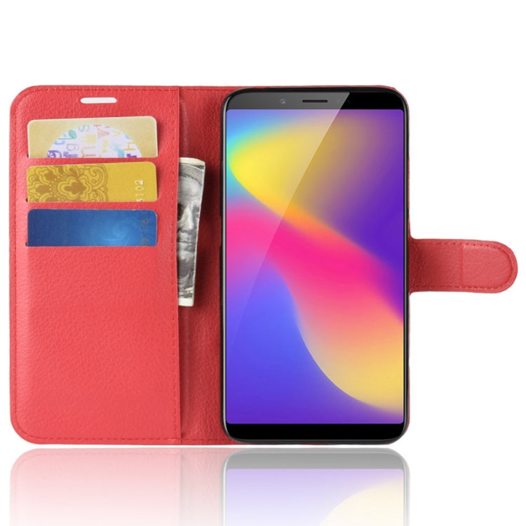 Litchi Texture Horizontal Flip Leather Case for ZTE Nubia V18 & N3 , with Wallet & Holder & Card Slots