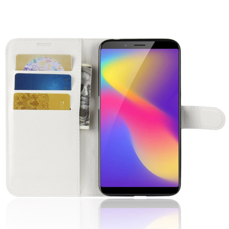 Litchi Texture Horizontal Flip Leather Case for ZTE Nubia V18 & N3 , with Wallet & Holder & Card Slots