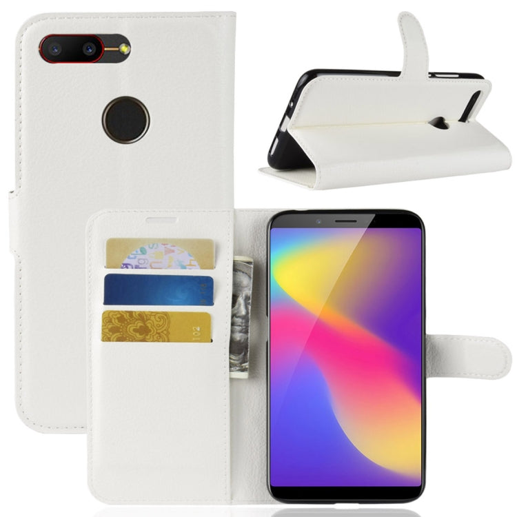 Litchi Texture Horizontal Flip Leather Case for ZTE Nubia V18 & N3 , with Wallet & Holder & Card Slots