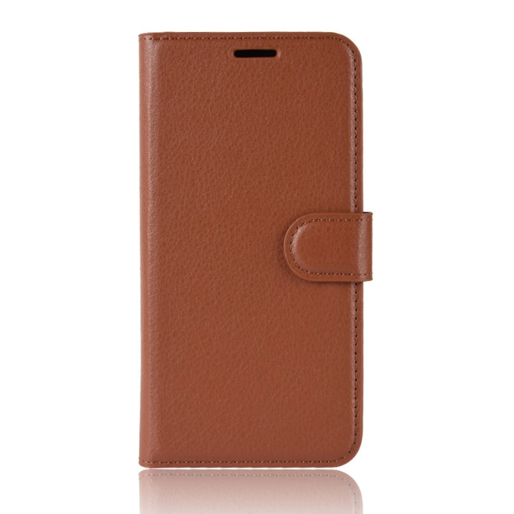 Litchi Texture Horizontal Flip Leather Case for ZTE Nubia V18 & N3 , with Wallet & Holder & Card Slots