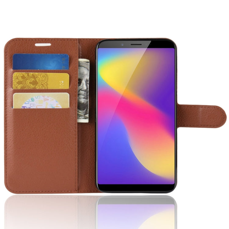 Litchi Texture Horizontal Flip Leather Case for ZTE Nubia V18 & N3 , with Wallet & Holder & Card Slots