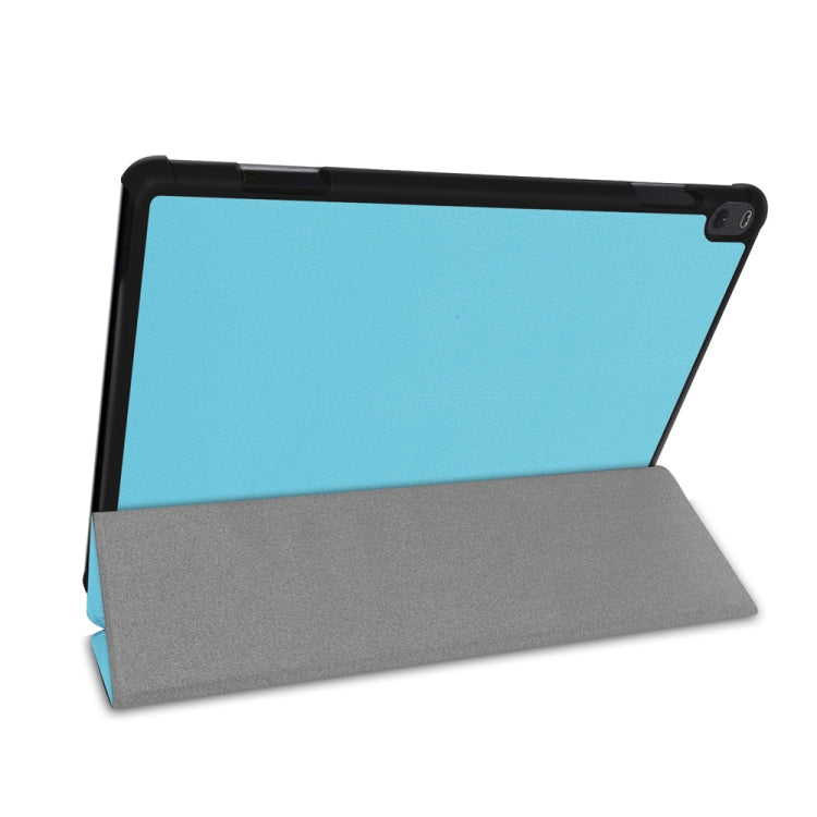 Custer Texture Horizontal Deformation Flip Leather Case for Lenovo Tab P10 10.1 inch with Three-folding Holder & Sleep / Wake-up Function