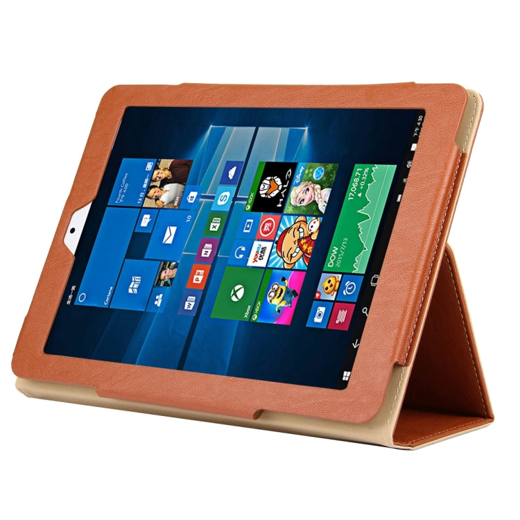 Teclast X98 Plus II Dual OS Tablet(WMC0662) Horizontal Flip Leather Case with Holder(Brown)