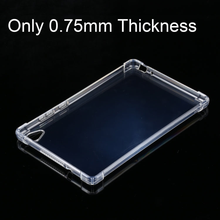 For Lenovo Tab M8 0.75mm Dropproof Transparent TPU Protective Case