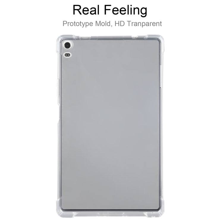 For Lenovo Tab 4 Plus 8.0 0.75mm Dropproof Transparent TPU Protective Case