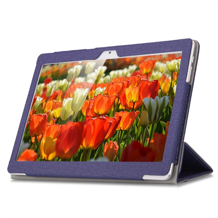 Anti-slip Texture Horizontal Flip PU Leather Protective Case for ONDA X20,  with Three-folding Holder