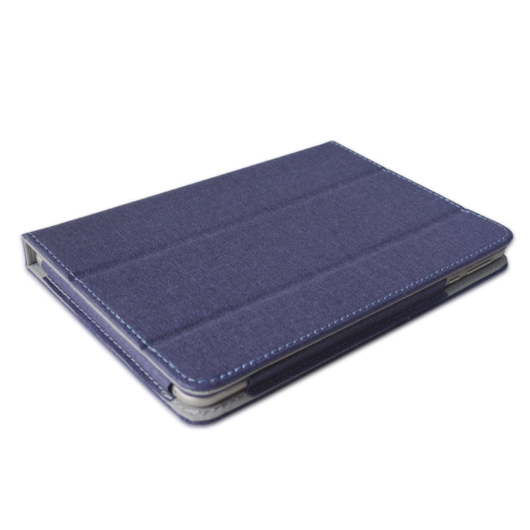 Anti-slip Texture Horizontal Flip PU Leather Protective Case for Teclast M89, with Three-folding Holder
