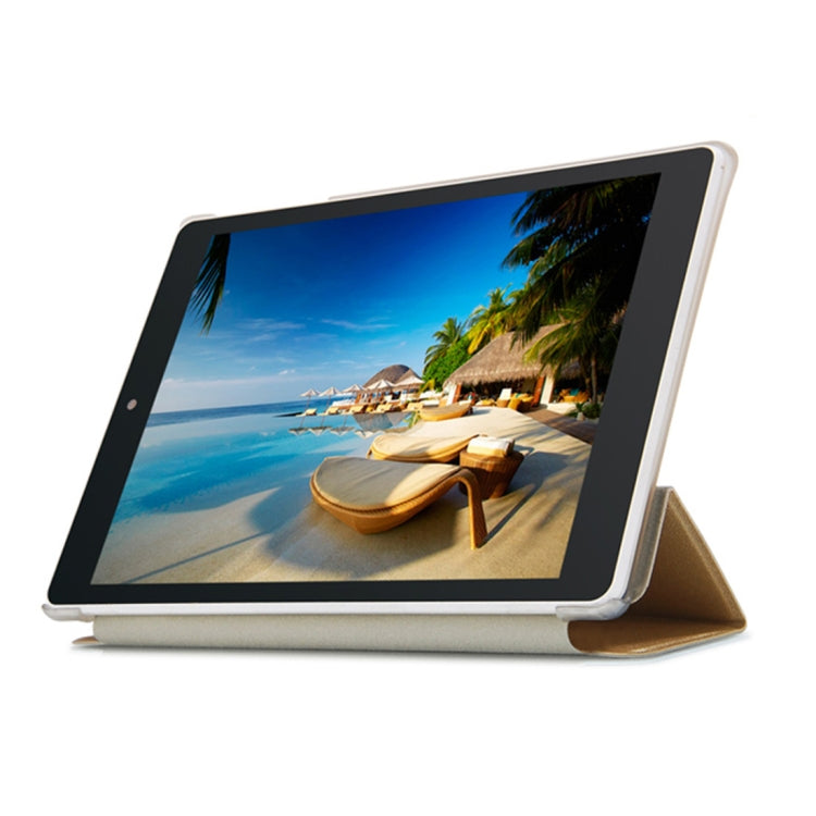 Frosted Texture Horizontal Flip PU Leather Protective Case for Teclast M89,  with Three-folding Holder