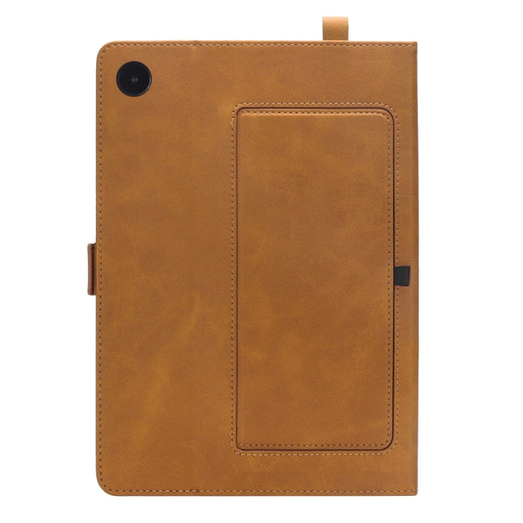 Horizontal Flip Double Holder Leather Case for Huawei MediaPad M5 8.4, with Card Slots & Photo Frame & Pen Slot