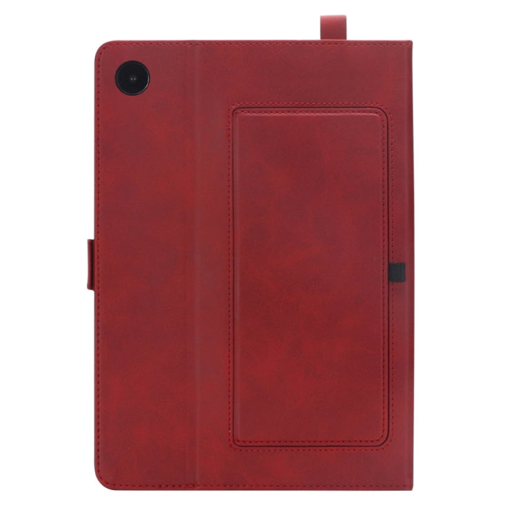 Horizontal Flip Double Holder Leather Case for Huawei MediaPad M5 8.4, with Card Slots & Photo Frame & Pen Slot