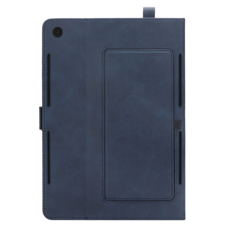 Horizontal Flip Double Holder Leather Case for Huawei MediaPad M5 10.8, with Card Slots & Photo Frame & Pen Slot