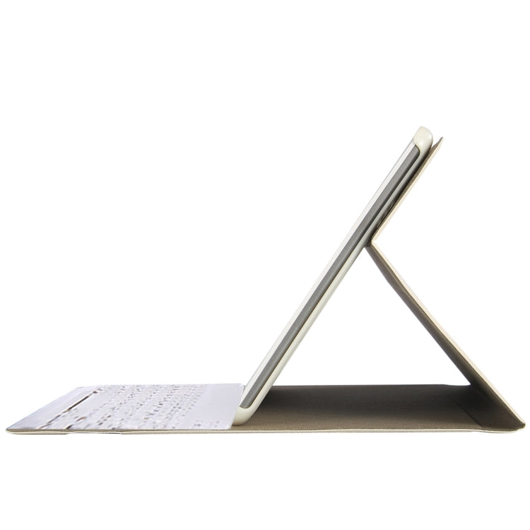 Teclast X98 Plus II (WMC0662/WMC0663) Fashionable 2 in 1 Horizontal Flip Foldable Leather Tablet Case with Full Touch Keyboard(Gold)