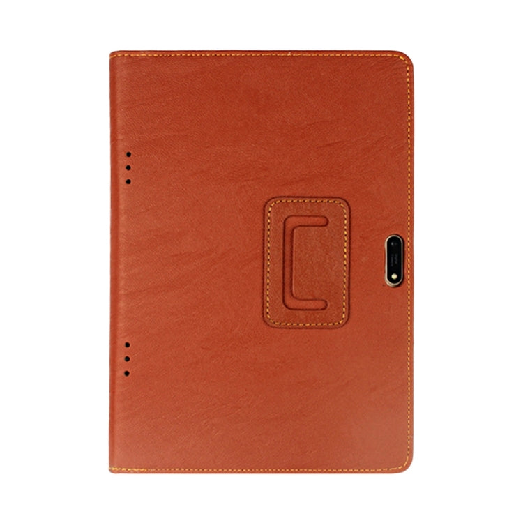 For ONDA  V96 Octa-core / V96 3G Calling Tablet(WMC0006/WMC0667J) Bark Texture Horizontal Flip Leather Case with Holder(Brown)