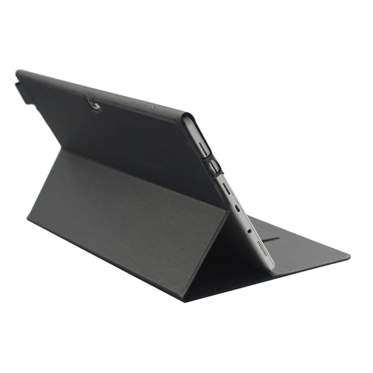 For Cube  U81 Talk 11 Steel Wire Texture Horizontal Flip Leather Case withHolder