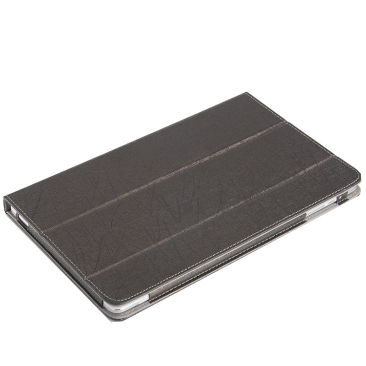 For Cube  U81 Talk 11 Steel Wire Texture Horizontal Flip Leather Case with Three-folding Holder