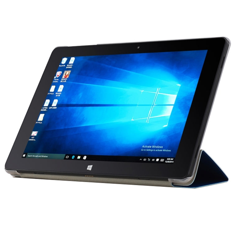 For Cube  i15 iwork10 Flagship (S-WMC-0688) Frosted Texture Horizontal Flip Leather Case with Three-folding Holder