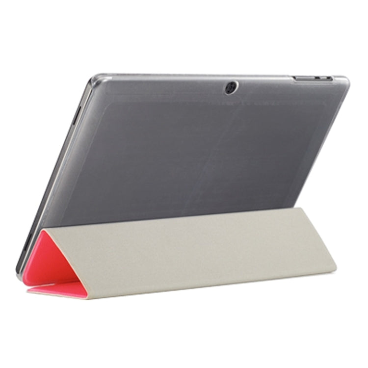 For Cube  i15 iwork10 Flagship (S-WMC-0688) Frosted Texture Horizontal Flip Leather Case with Three-folding Holder