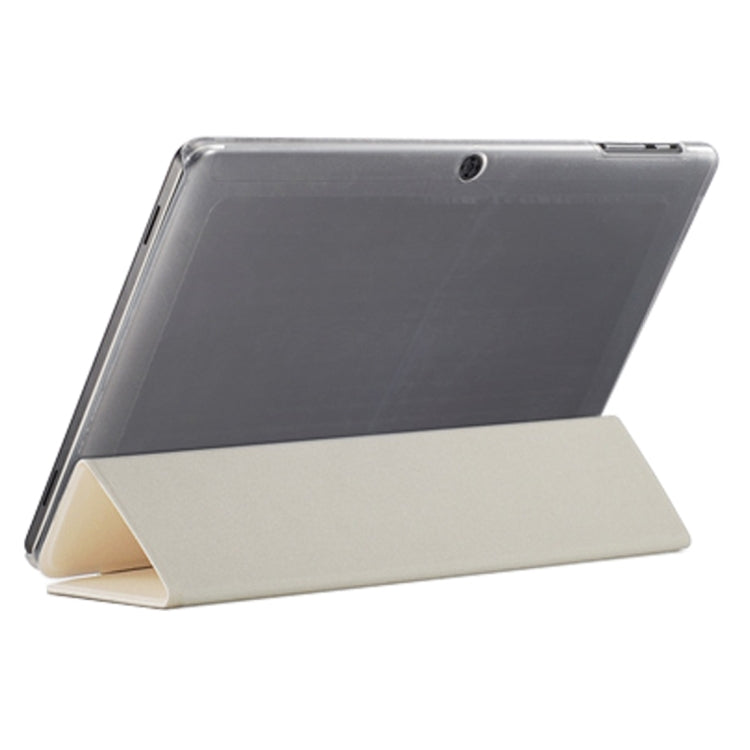 For Cube  i15 iwork10 Flagship (S-WMC-0688) Frosted Texture Horizontal Flip Leather Case with Three-folding Holder